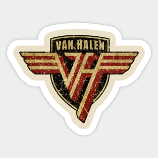 Retro Vintage Van Halen Sticker